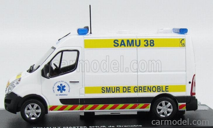 Eligor 1/43 RENAULT Master 2010 Ambulance Civil Protection of Paris Scale Car for sale online 