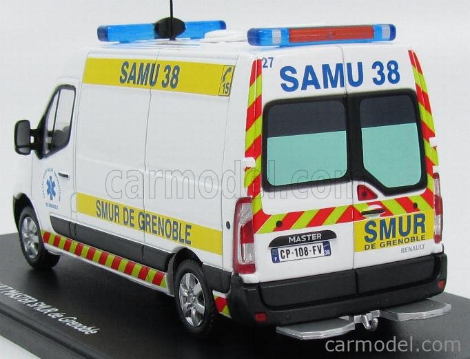 Eligor 1/43 RENAULT Master 2010 Ambulance Civil Protection of Paris Scale Car for sale online 