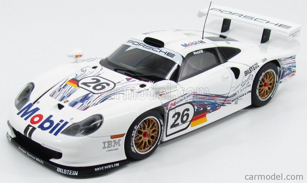 PORSCHE - 911 GT1 MOBIL1 N 26 24h LE MANS 1997 Y.DALMAS - E.COLLARD -  R.KELLENERS