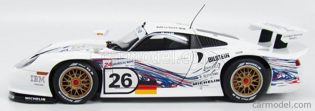 PORSCHE - 911 GT1 MOBIL1 N 26 24h LE MANS 1997 Y.DALMAS - E.COLLARD -  R.KELLENERS