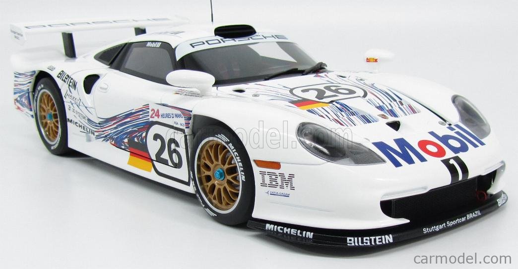 PORSCHE - 911 GT1 MOBIL1 N 26 24h LE MANS 1997 Y.DALMAS - E.COLLARD -  R.KELLENERS