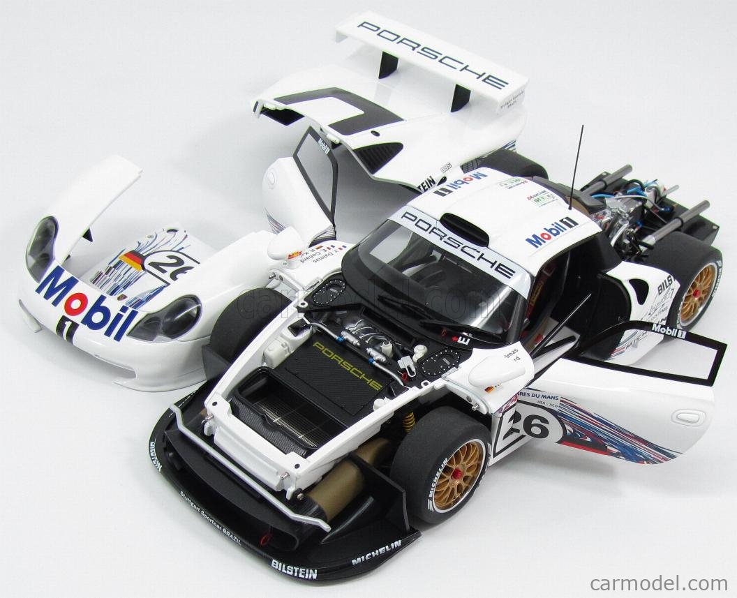 AUTOART 89773 Scale 1/18 | PORSCHE 911 GT1 MOBIL1 N 26 24h