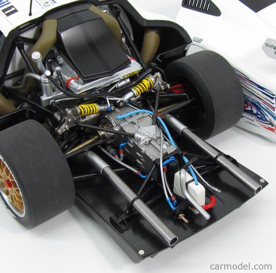 1:43 Minichamps Porsche 911 996 GT1 Le Mans 1997 #26 Dalmas