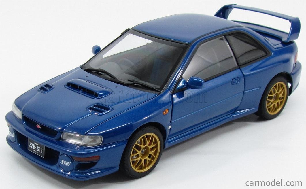 AUTOart 1/18 インプレッサ22B sti ver harpoonharry.com