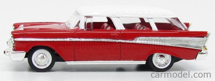 New In Box 1/43 Diecast 1957 Red Chevrolet/ Chevy Nomad for MTH,Lionel & K-Line 