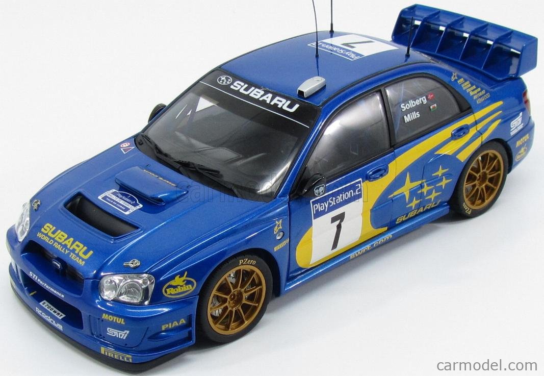 1/18 AUTOart スバル インプレッサ WRC 2006 モンテカルロ