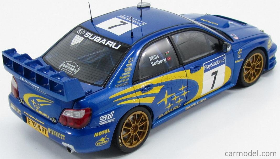 1:18 AUTOART Subaru Impreza Wrc N 5 RALLY MONTECARLO 2008