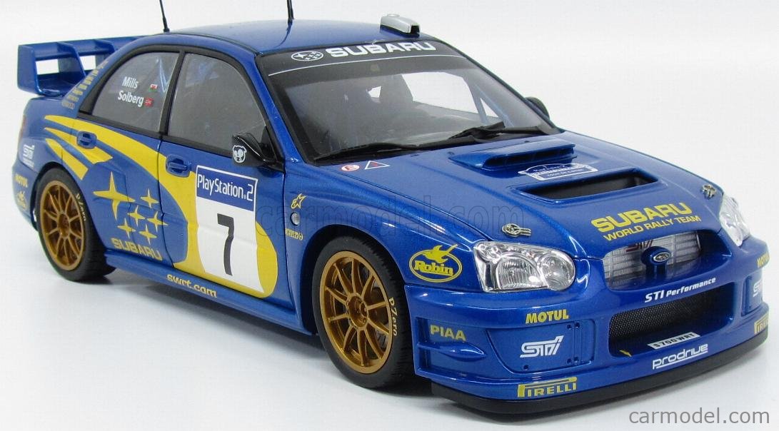 1/18 AUTOart スバル インプレッサ WRC 2006 モンテカルロ