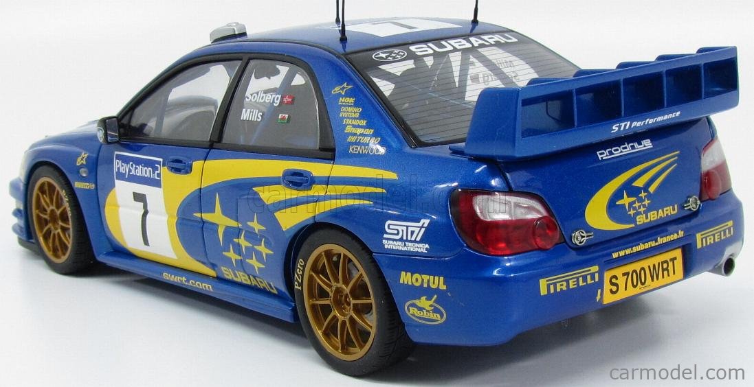 1/18 AUTOart　SUBARU　IMPREZA　WRC 1/18 AUTOart Subaru Impreza WRC Plain Body Version (White