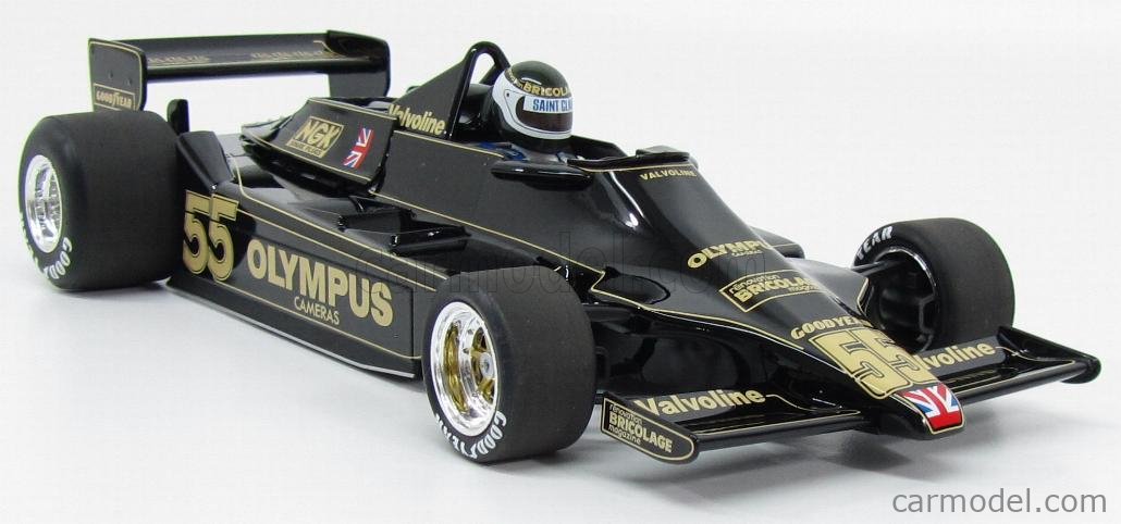 1978 Lotus Ford 79 #55 f1 Canada GP J.P JARIER 1:18 Minichamps 