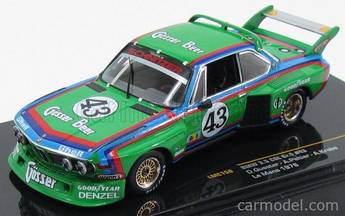 Modèle Réduit BMW 3.5 CSL Le Mans 1976 N°33 - IXO 1/43, Neuf Sous Blister Avec Fascicule
