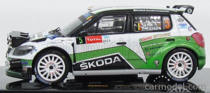 IXO-MODELS RAM536 Scale 1/43 | SKODA FABIA S2000 (night version) N