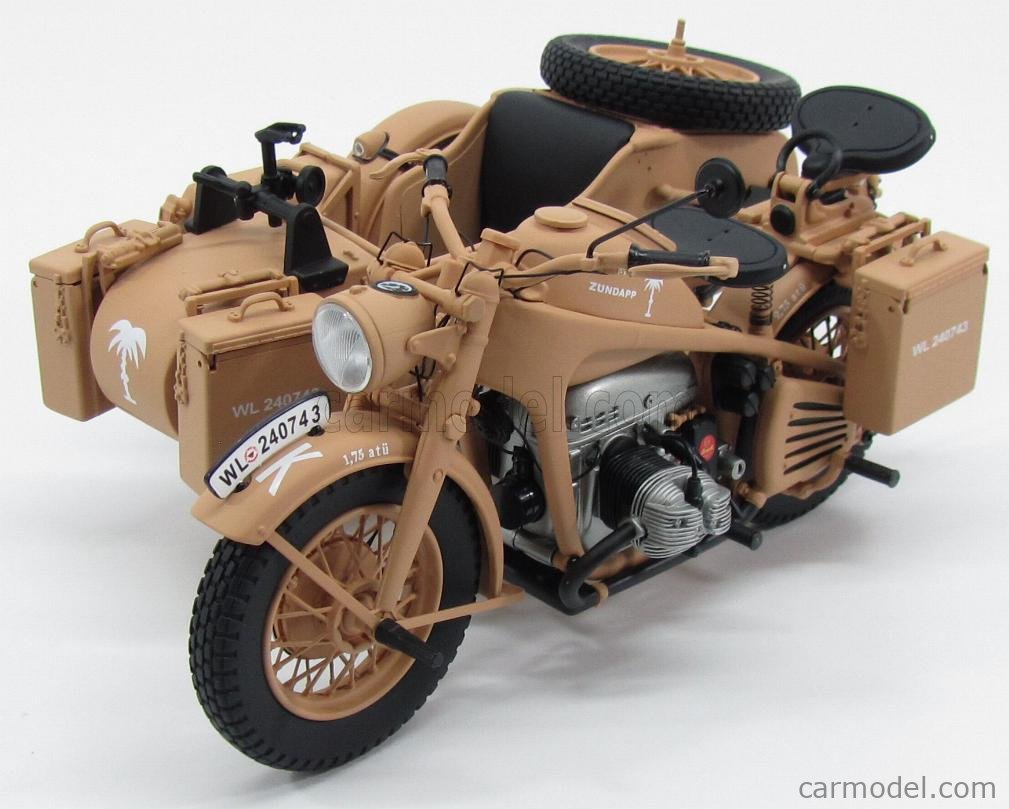 ZUNDAPP - KS750 SIDECAR AFRICA KORPS 1941