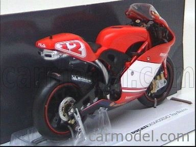 New NewRay 1:12 Scale Diecast Model Ducati Desmosedici GP3 # 12 Troy Bayliss 