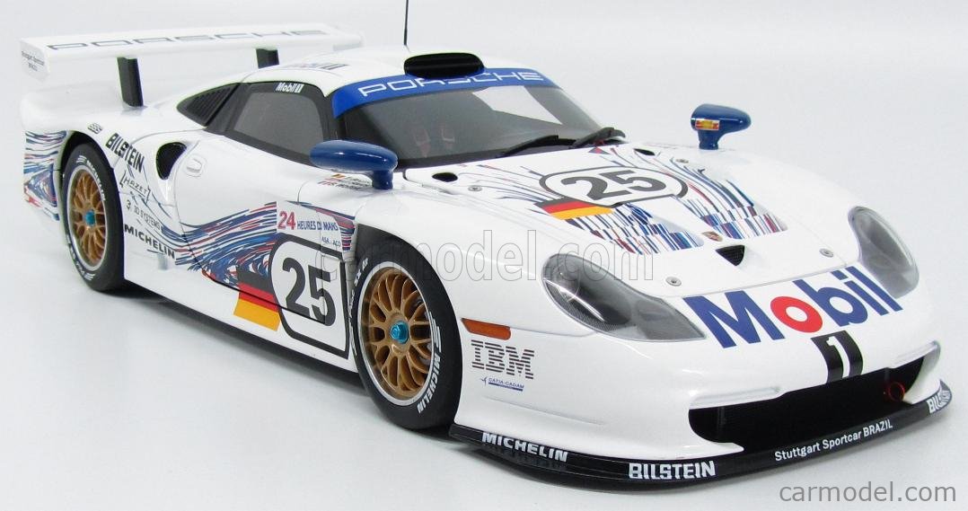 PORSCHE - 911 GT1 3.2L TURBO TEAM PORSCHE AG MOBIL1 N 25 24h LE MANS 1997  H.J.STUCK - T.BOUTSEN - B.WOLLEK