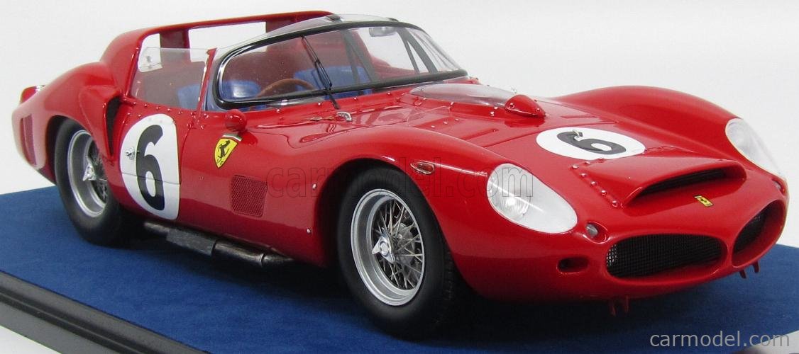 FERRARI - 330 TRI LM SPIDER 4.0L V12 TEAM SPA FERRARI SEFAC N 6 WINNER 24h  LE MANS 1962 O.GENDEBIEN - P.HILL