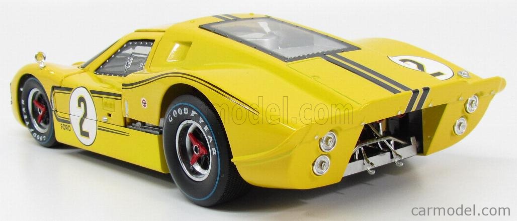 Miniature Spark 1/18 Résine – Ford GT40 MKIV – 4e Le Mans 1967 – B. McLaren (18S681)