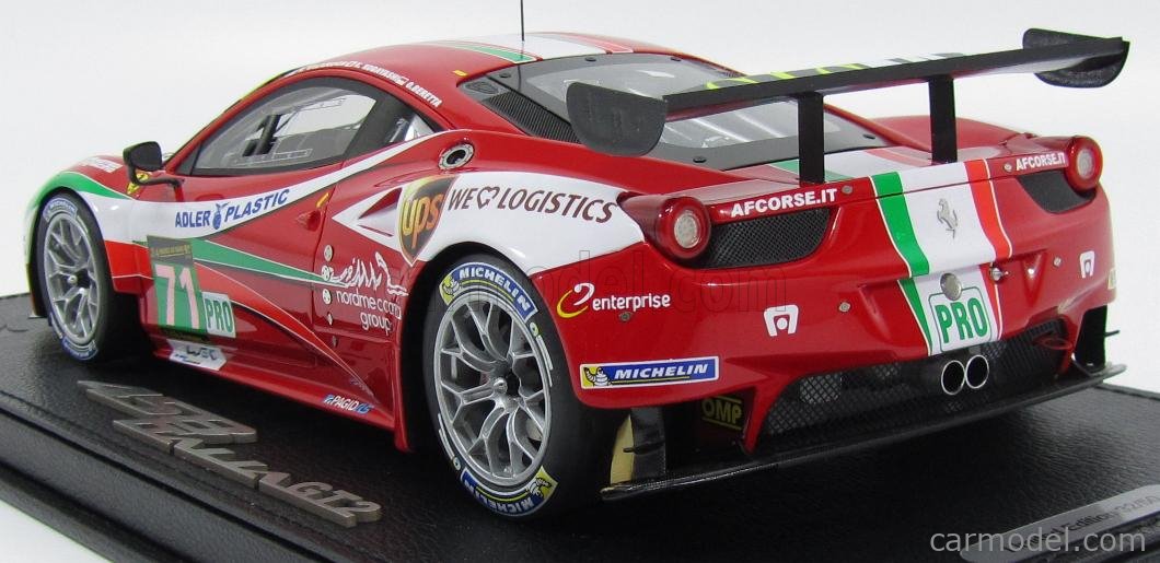 Ferrari 458 Italia AF Corse n° 60 LM GTE Am Le Mans 2014 1/43 Looksmart