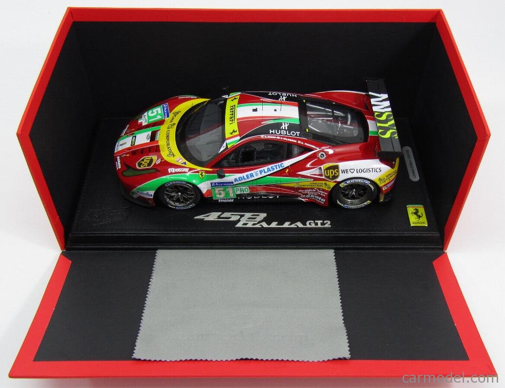 BBR-MODELS P18101 Scale 1/18 | FERRARI 458 ITALIA GT2 4.5L
