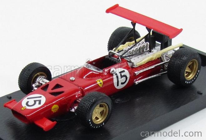 BRUMM: Brumm BM0301CH Ferrari Chris Amon 1969 N.15 Espagne GP Avec Pilote 1 43 Modele