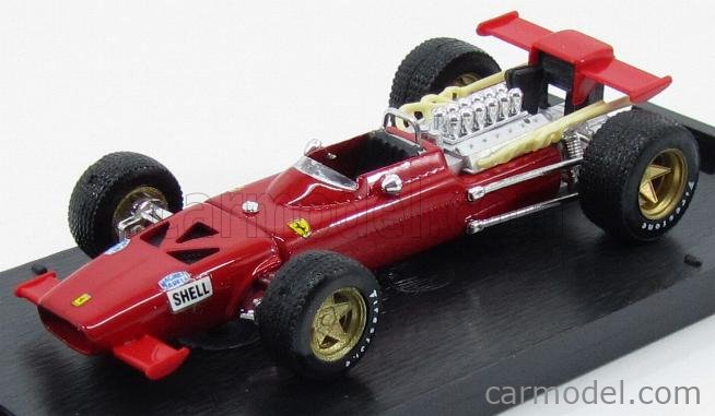1:43 Brumm Ferrari 312 F1 Prova Modena Chris Amon 1969 R295 Diecast Model 