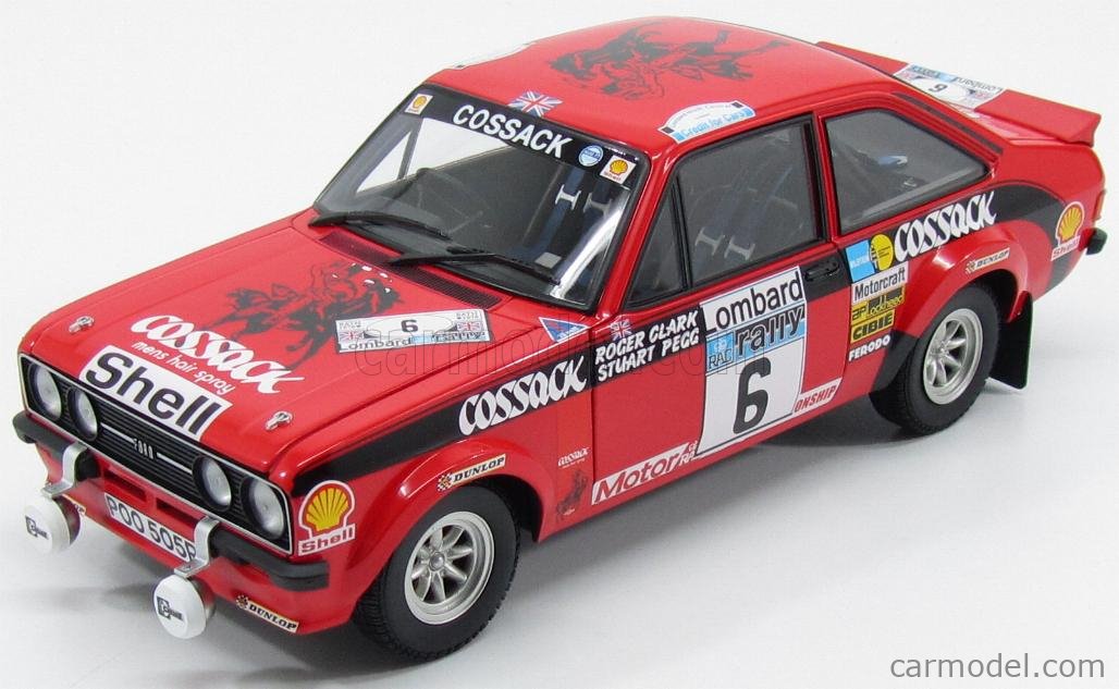 Modellino Diecast 1:18 Ford Escort MK2 RS2000 - Rally Tour Of Britain 1976 - MCG - Ari Vatanen