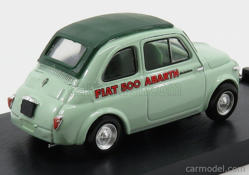 BRUMM R363 Scale 1/43 | FIAT 500 NUOVA ABARTH RECORD MONZA