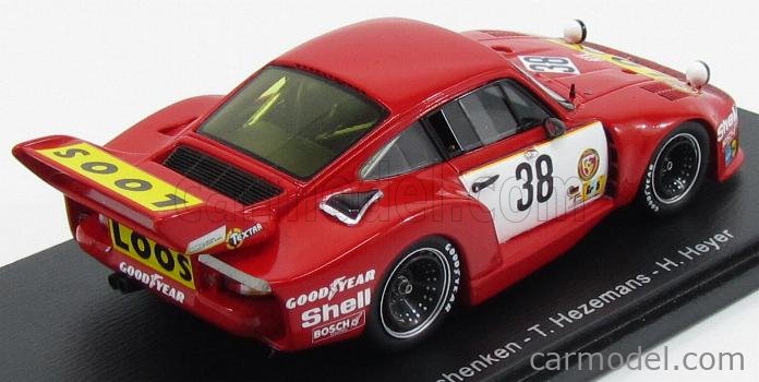 SPARK S3402 PORSCHE 934 n°65 24H Le Mans 1976 B. Wollek - D. Pironi - M