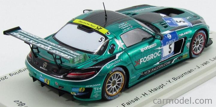 新品 1/43 スパーク SPARK メルセデスベンツ SLS AMG GT3 2015 ニュル