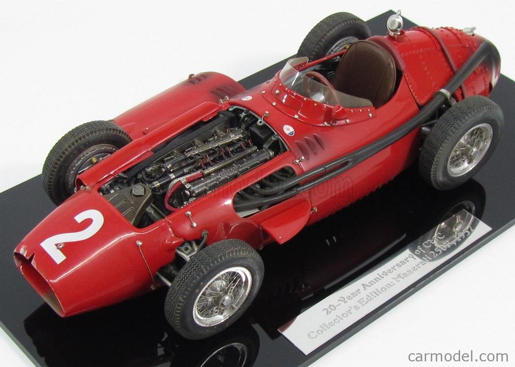 CMC M148 Scale 1/18 | MASERATI F1 250F N 2 WINNER GP FRANCE J.M.
