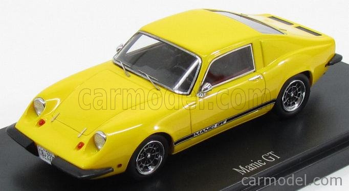 AUTOCULT ATC05002 Scale 1/43 | MANIC GT CANADA 1969 YELLOW