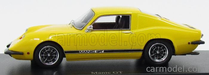 AUTOCULT ATC05002 Scale 1/43 | MANIC GT CANADA 1969 YELLOW