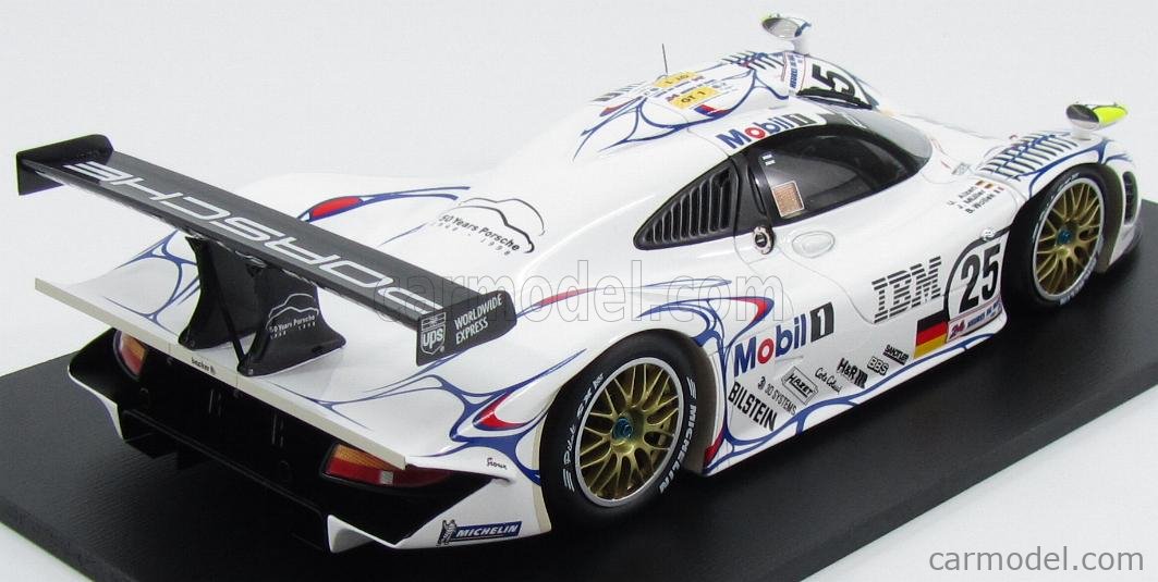 SPARK-MODEL 18S121 Scale 1/18 | PORSCHE 911 GT1 N 25 2nd 24h