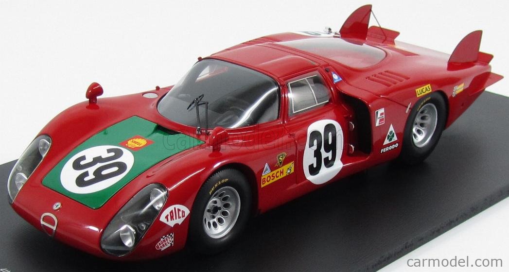 1/43 Spark Alfa Romeo 33/2 LM24 1968 - ミニカー