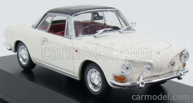 Maxichamps Volkswagen Miniature Voiture VW Karmann Ghia 1600 1966 - Échelle 1:43 - Jaune Et Noir - Maxichamps Mercedes Camion