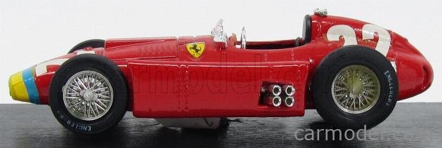 Modèle Réduit 1:43 Brumm Ferrari F1 Lancia D50 #1 Grand Prix Britannique 1956 Avec Figurine Fangio