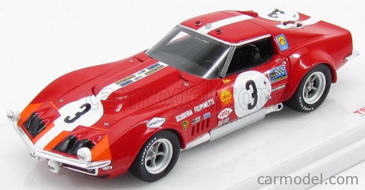 CHEVROLET - CORVETTE L88 TEAM SCUDERIA FILIPINETTI N 3 24h LE MANS 1968  U.MAGLIOLI - H.GREDER