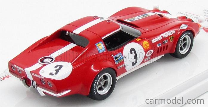 CHEVROLET - CORVETTE L88 TEAM SCUDERIA FILIPINETTI N 3 24h LE MANS 1968  U.MAGLIOLI - H.GREDER