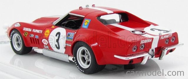 CHEVROLET - CORVETTE L88 TEAM SCUDERIA FILIPINETTI N 3 24h LE MANS 1968  U.MAGLIOLI - H.GREDER