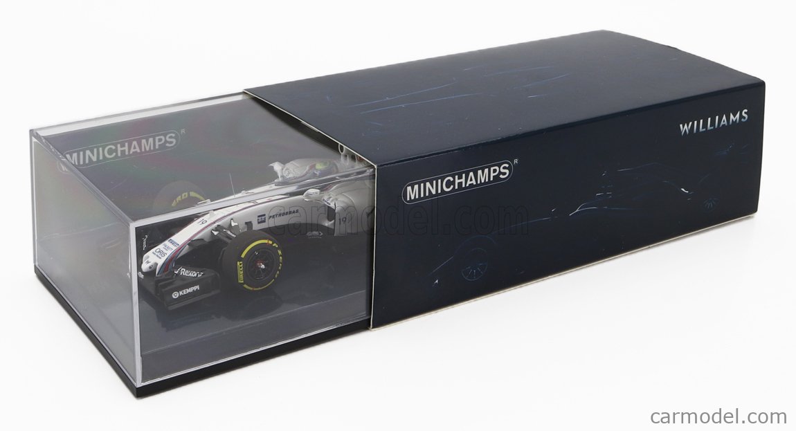 1/24 Scale Williams FW37 #19 Felipe Massa Formula 1 Car Model - 2015 Italian GP 3rd Place, Metal Die-Cast By IXO - View #4