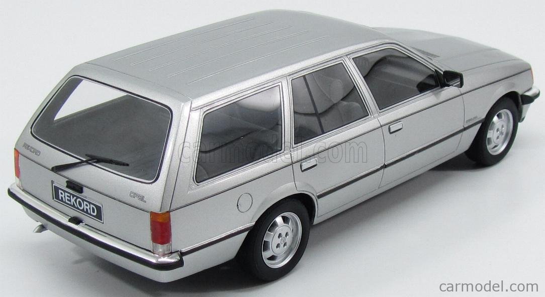 BoS-MODELS BOS080 Scale 1/18 | OPEL REKORD E CARAVAN 1981 SILVER