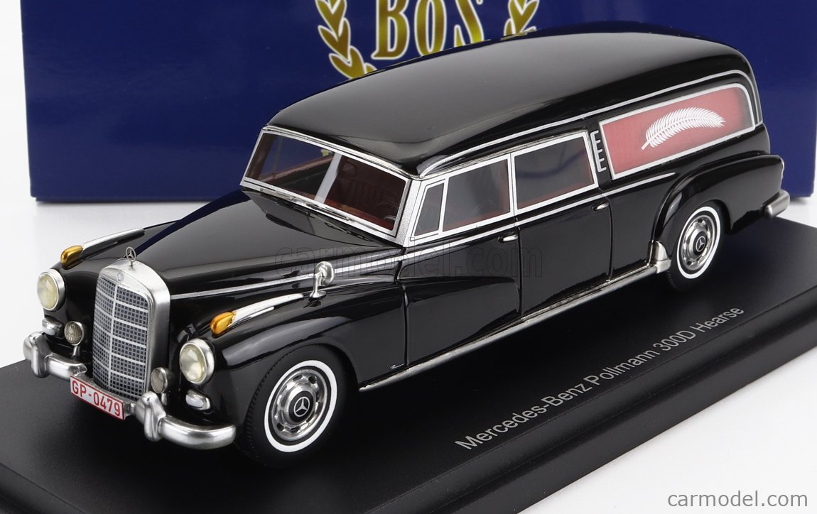 BoSMODELS BOS43465 Scale 1/43 MERCEDES BENZ 300D POLLMANN HEARSE