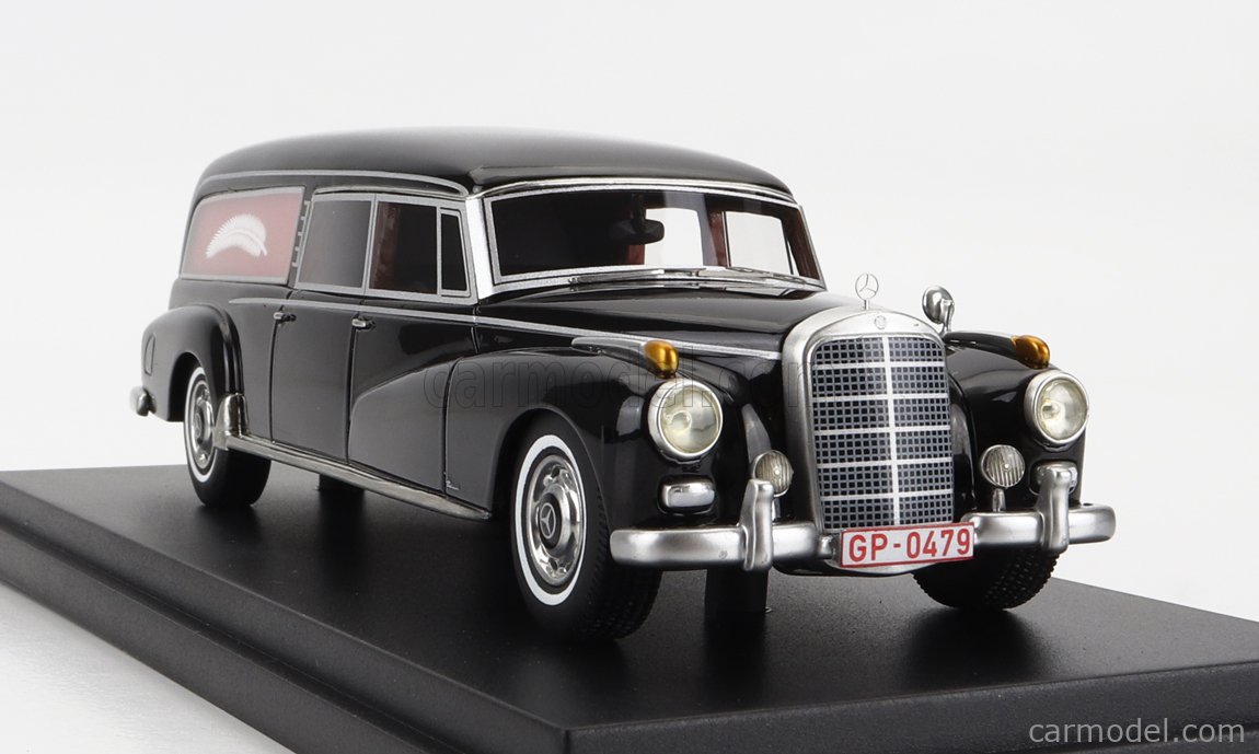 BoSMODELS BOS43465 Scale 1/43 MERCEDES BENZ 300D POLLMANN HEARSE
