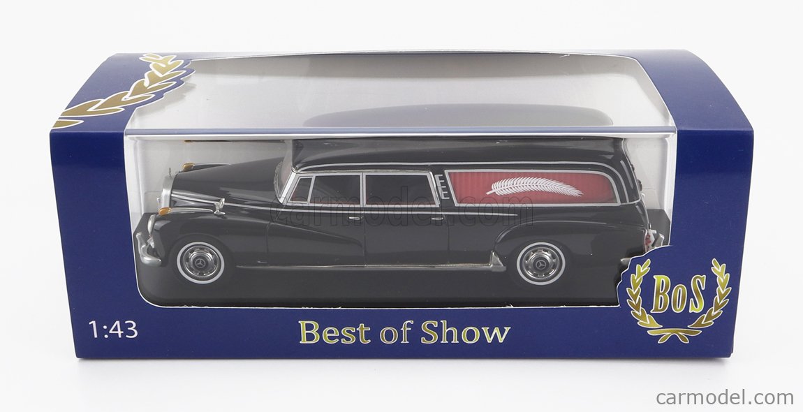 BoSMODELS BOS43465 Scale 1/43 MERCEDES BENZ 300D POLLMANN HEARSE