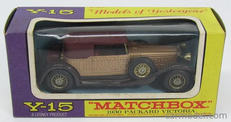 MATCHBOX Y15 Scale 1/43 | PACKARD VICTORIA 1930 BRONZE MET