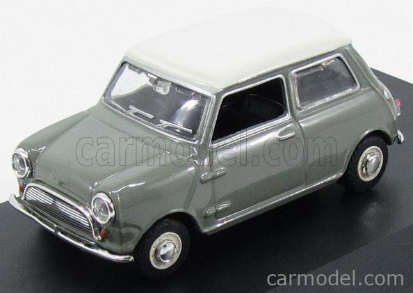 OXFORD-MODELS OXMIN021 Scale 1/43 | MINI COOPER 1970 GREY WHITE