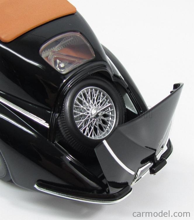 MINICHAMPS 100120421 Scale 1/18 | ALFA ROMEO 8C 2900B LUNGO 1938 BLACK