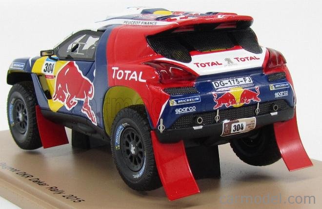 PEUGEOT - 2008 DKR RED BULL N 304 RALLY DAKAR 2015 C.SAINZ - L.CRUZ