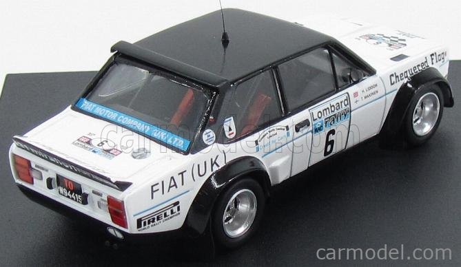 FIAT - 131 ABARTH N 6 RALLY RAC LOMBARD 1977 T.MAKINEN - H.LIDDON