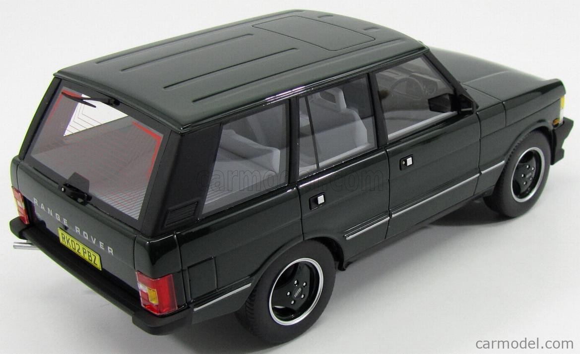 LS-COLLECTIBLES LS001A Scale 1/18  LAND ROVER RANGE ROVER SERIE 1 1986 GREEN